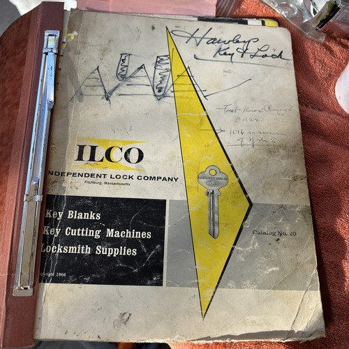Ilco Key Blank Reference Manual Key Cutting Machine Machines And Locksmith Suppl