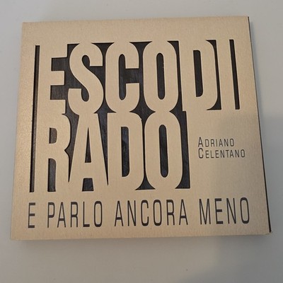 ESCO Di Rado E Parlo Ancora Meno by Adriano Celentano (CD, 2000)