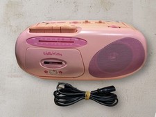 Hello Kitty AM/FM Radio Cassette Recorder Boombox Doshisha Rare Japan working