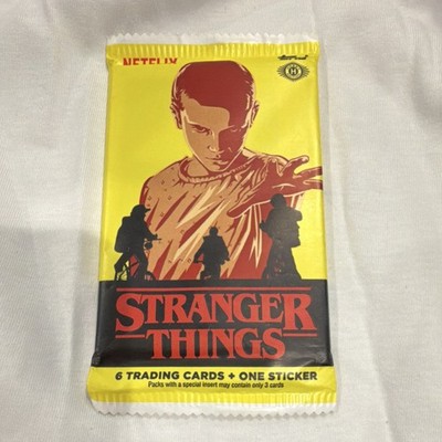 Topps Stranger Things Trading Card Pack 6 Cards Plus 1 Sticker 2018