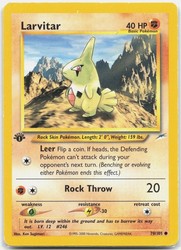 Larvitar 70/105 Neo Destiny Common Unlimited