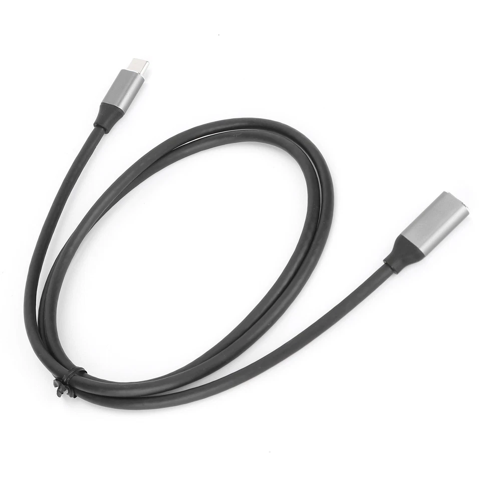 HD 4K USB 3.1 PD USB C Extension Cable Male To Female Type C Extender Cord 3A - Image 3 of 4