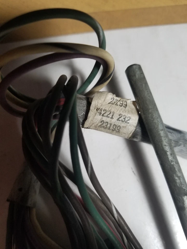 Interruptor limpiaparabrisas de 2 velocidades OEM Mopar 4221232 sin intermitente sin inclinación 1983-85 Foto 4 de 4