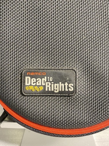 Dead to Rights Playstation 2 custodia da viaggio 12 dischi organizer RARA HTF - Foto 3 di 7