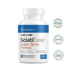 SciatiEase Labs Sciati Ease Sciatic Nerve Formula 120 Capsules Next-day shipping