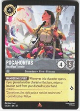 Pocahontas Steadfast Traveler 171/204 Wilds Unknown Disney Lorcana