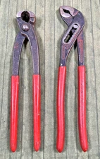 (2) Knipex Tools - 88-250 Alligator Water Pump Pliers & 1098 Ear Clamp Pliers