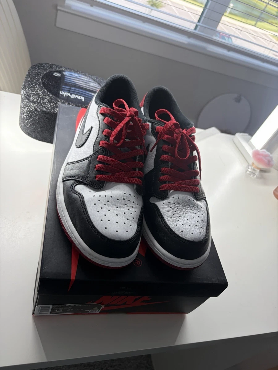 Jordan 1 Low Black Toe for Sale | Authenticity Guaranteed | eBay