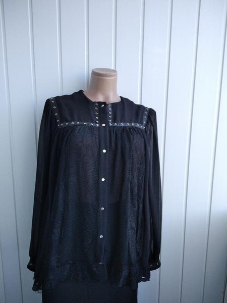 Women Diesel Shirt Black 38 / M / 46