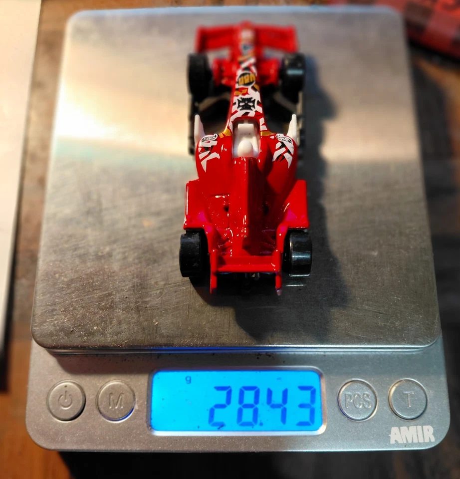 2024 Red Mystery Models (Series 1) HW F1 Racer | T25 Base Code | Prototype - Image 4 of 4
