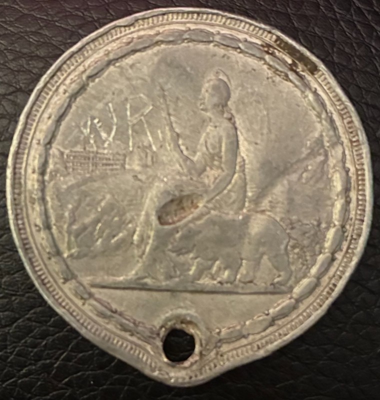 1894 California Mid Winter Exposition SO CALLED DOLLAR Aluminum AU