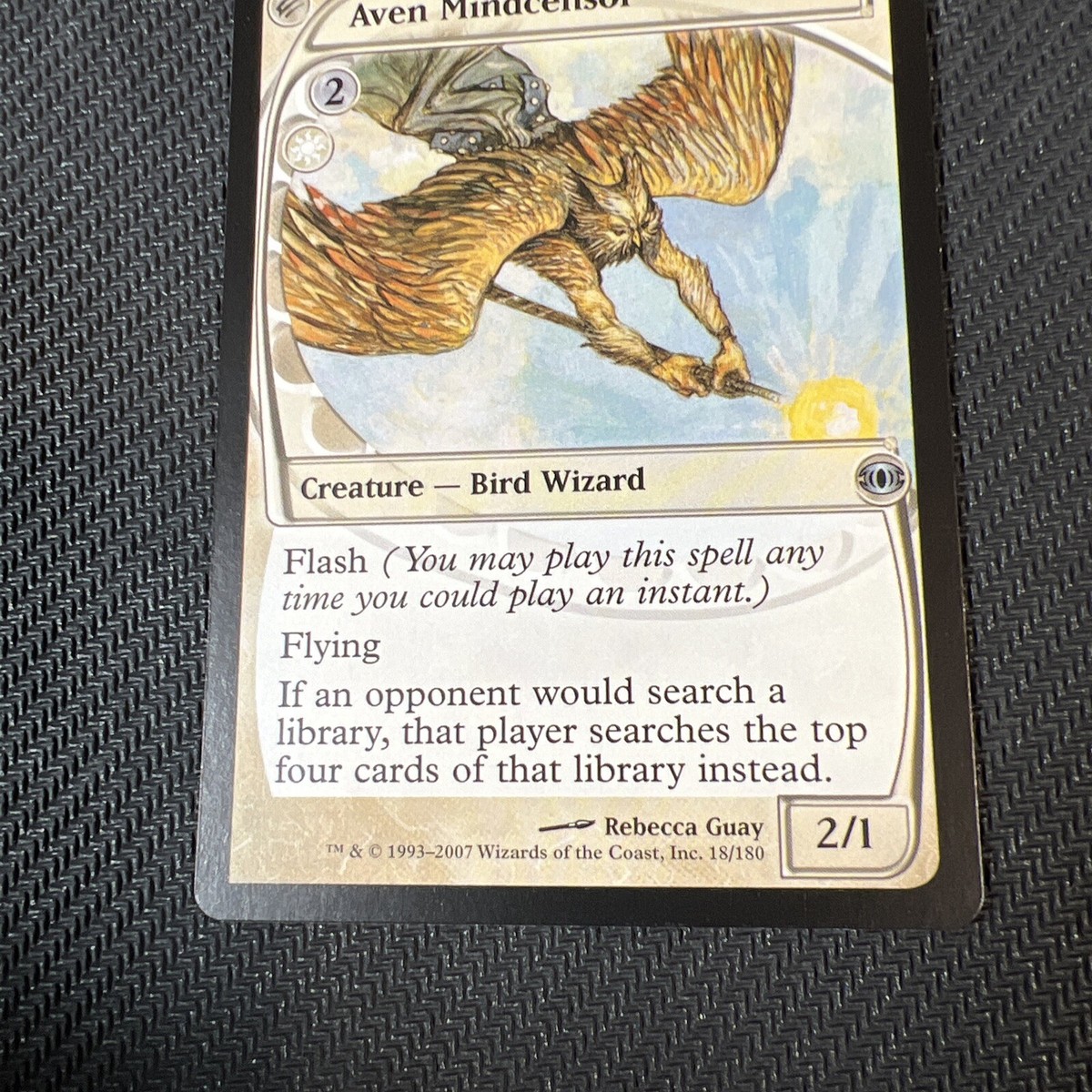 Aven Mindcensor Magic The Gathering Mtg Future Sight Card | eBay