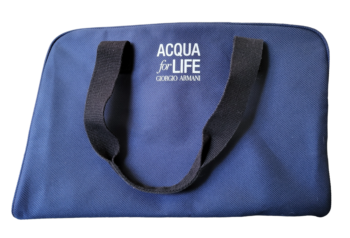 ACQUA for LIFE GIORGIO ARMANIトラベルボストンバッグ ACQUA for LIFE