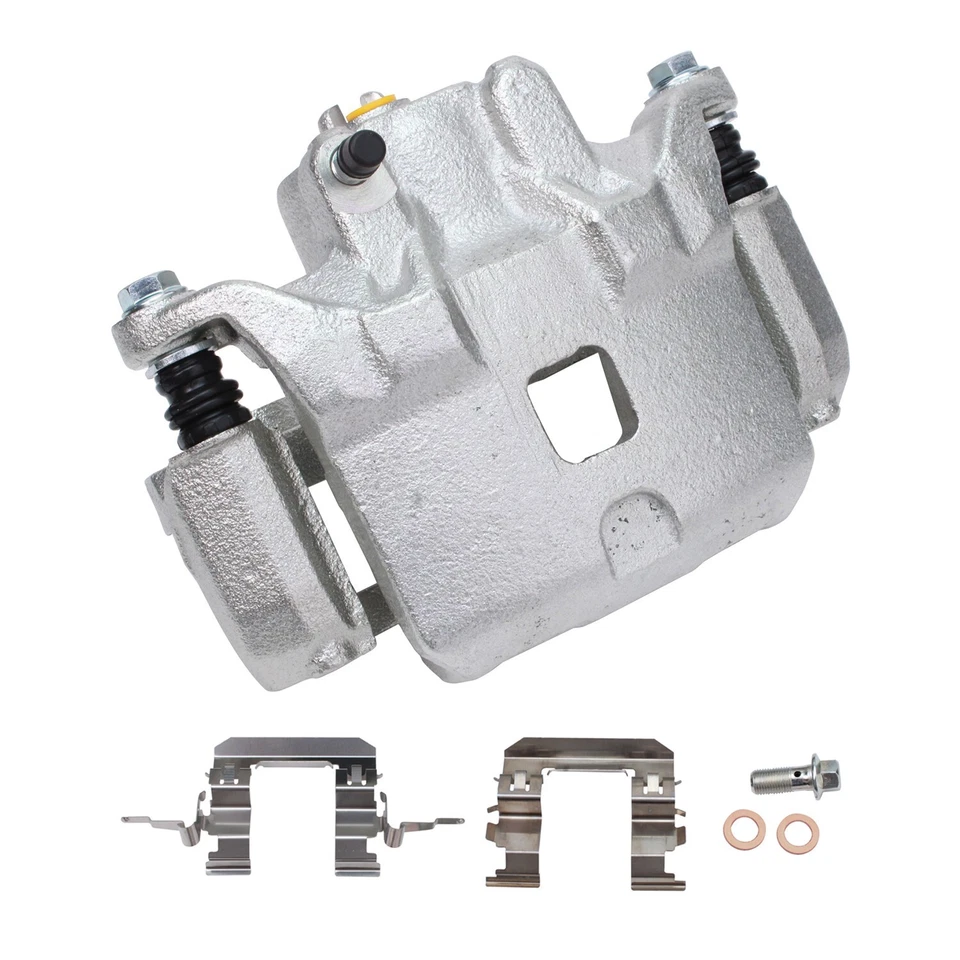 Pinza de freno de disco delantera y trasera con soporte para Nissan Altima 2002 2003 2004-2006 Foto 4 de 4