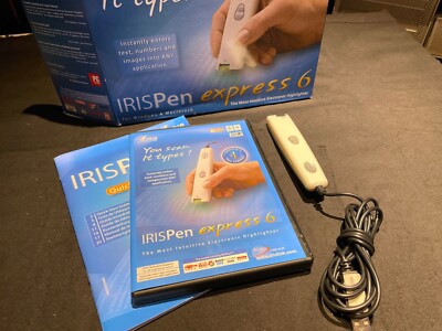 IRIS Pen Express 6 Handheld Pen Scanner (For Older systems only)