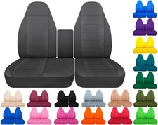 Truck Seat Covers Fits 1997-2003 Ford F150 40-60 Hi Back Seats W Console Cotton