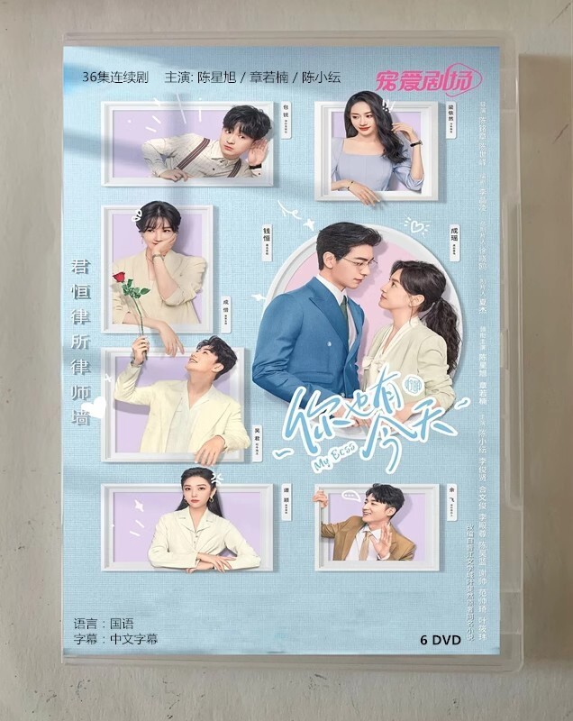 Chinese Drama TV my boss 6DVD/disc Chinese Sub 你也有今天