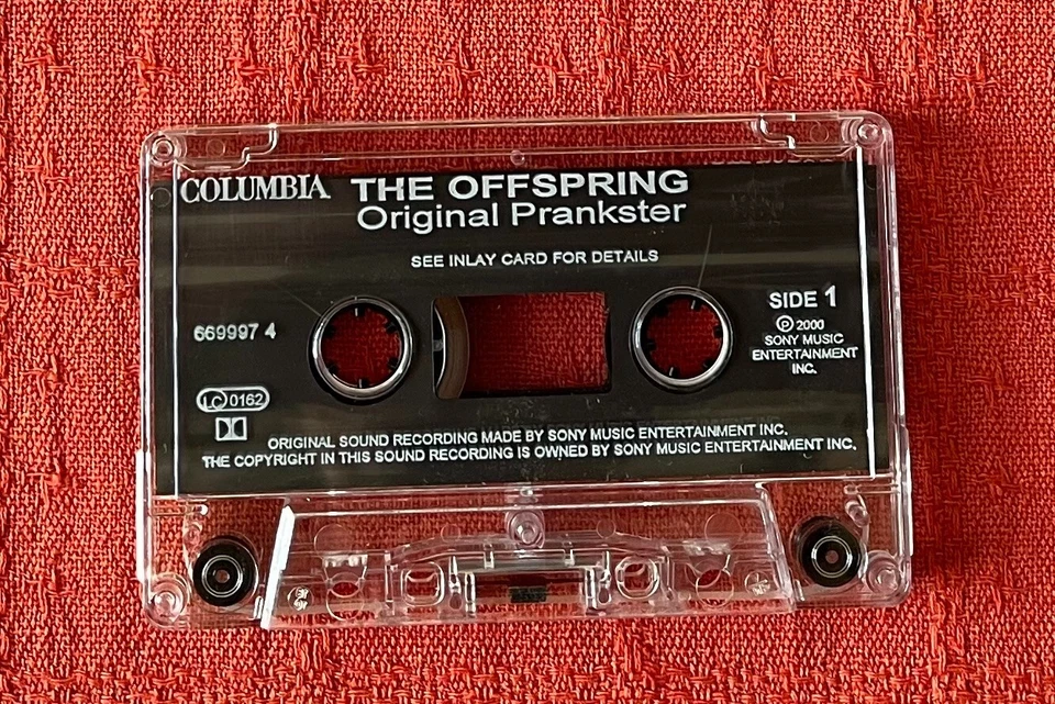 THE OFFSPRING - CASSETTE SINGLE IN STICKERED CARD SLEEVE - ORIGINAL PRANKSTER Foto 3 de 4
