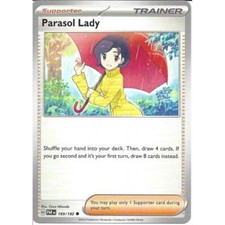 169/182 Parasol Lady : Common Card : Paradox Rift Pokemon TCG