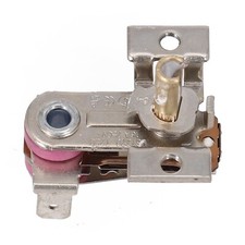 Adjustable temperature switch heating bimetal thermostat for electric heaters.