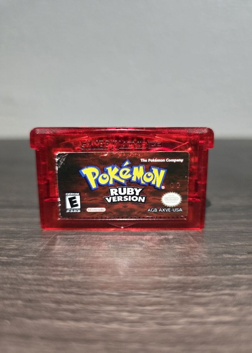 Pokémon: Ruby Version Authentic (Game Boy Advance Pokémon: Ruby Version Authentic (Game Boy Advance