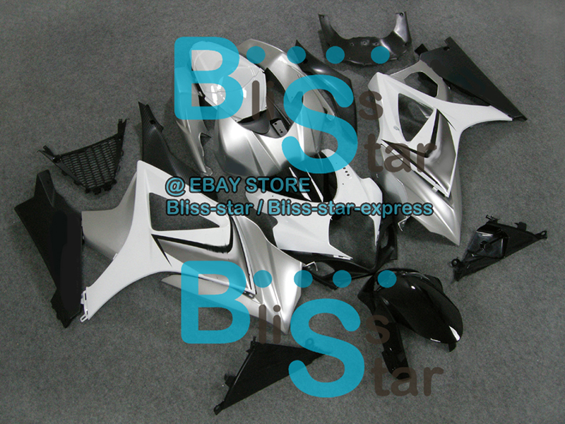 Silver GSXR1000 Fairing Fit Suzuki GSX-R1000 2007-2008 020 A7 item image