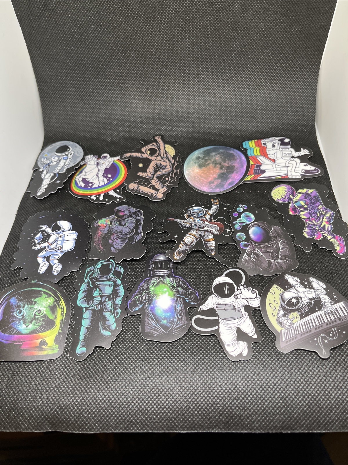 50PCS Outer Space Sticker UFO Alien Computer Stickers Astronaut Rocket  WsY_in