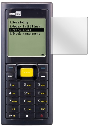 2x Pantalla para Cipherlab 8230 Protector de protectores transparente dipos - Imagen 2 de 4