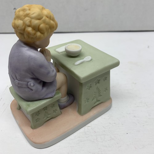 ONCE UPON A CHILDHOOD BY BESSIE GUTMANN “THANK YOU GOD” Figurine - Picture 6 of 9