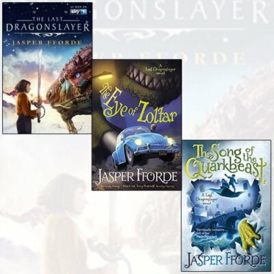 Jasper Fforde, Last Dragonslayer Series - 3 Books set