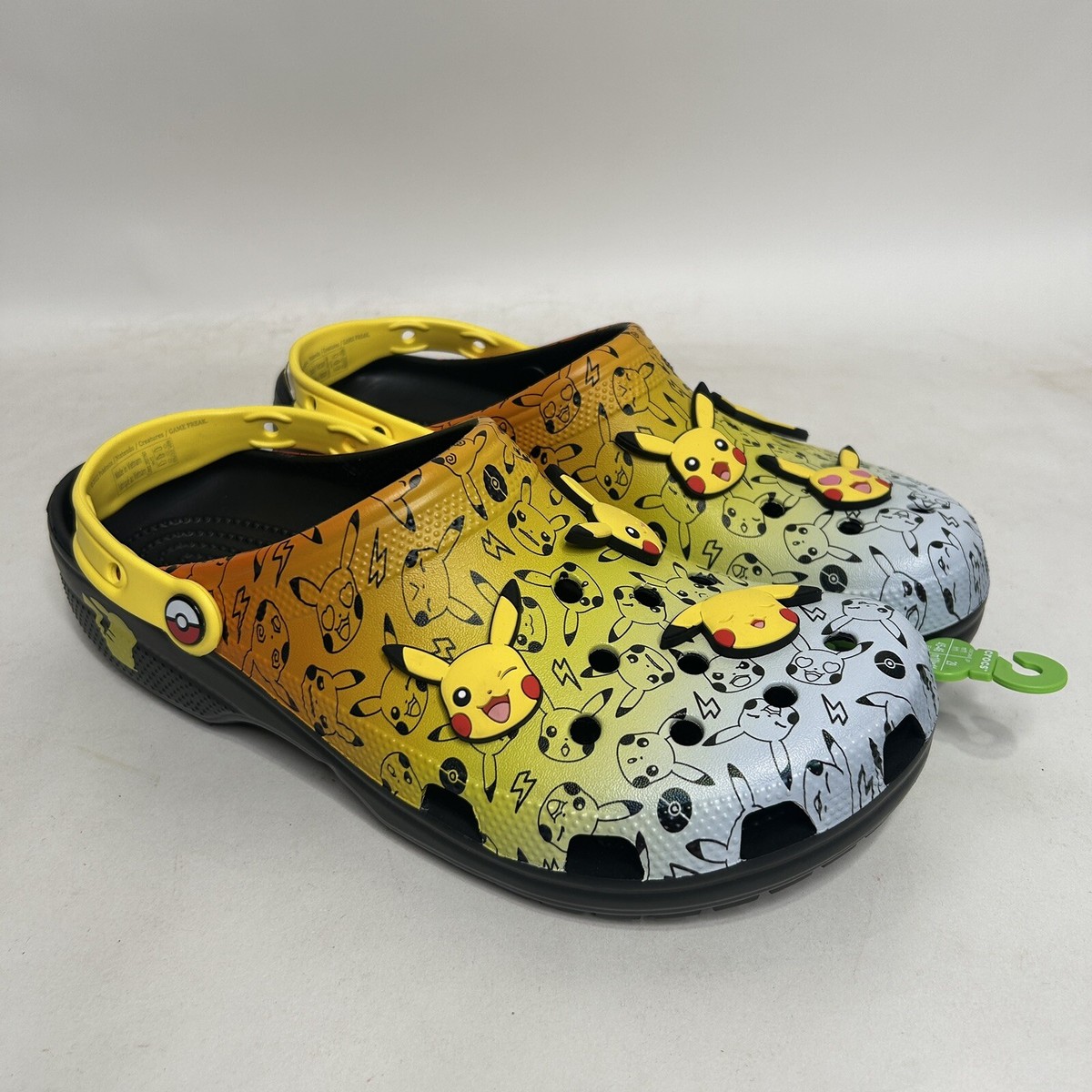 Crocs x Pokemon Classic Clog “Pikachu” 207761-0C4 Men's 11 New | eBay