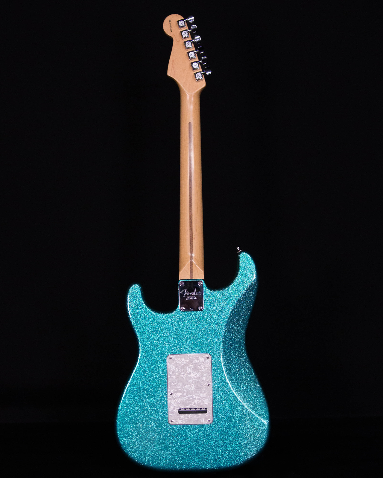 Fender Special Run Sparkle American Series Stratocaster, 2001, Teal Sparkle -
