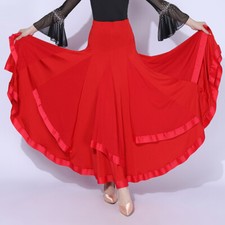 NEW Latin salsa tango rumba Cha cha Square Ballroom Dance Dress G580 Skirt