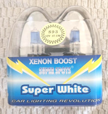 Wixtech Lighting 893 Xenon Super White 37.5 W 12 V Headlight Bulb Twin Pack Wixtech Lighting 893 Xenon Super White 37.5 W 12 V Headlight Bulb Twin Pack