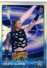 HEATH SLATER 2015 TOPPS CHROME REFRACTOR PARALLEL WRESTLING CARD SEE SCAN #32