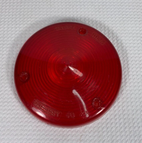 Grote 90252 Red 4" Round Lens | Replacement Trailer/Truck Light Cover | NOS USA - Picture 3 of 4
