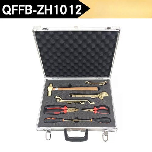 Alloy Hardware Tools non sparking tool Aluminum Bronze 21pcs Toolbox Set - Picture 3 of 25
