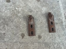 1937 1938 Chevrolet Car Rear Hood Latch Hook Pair Coupe Sedan Convertible Gm