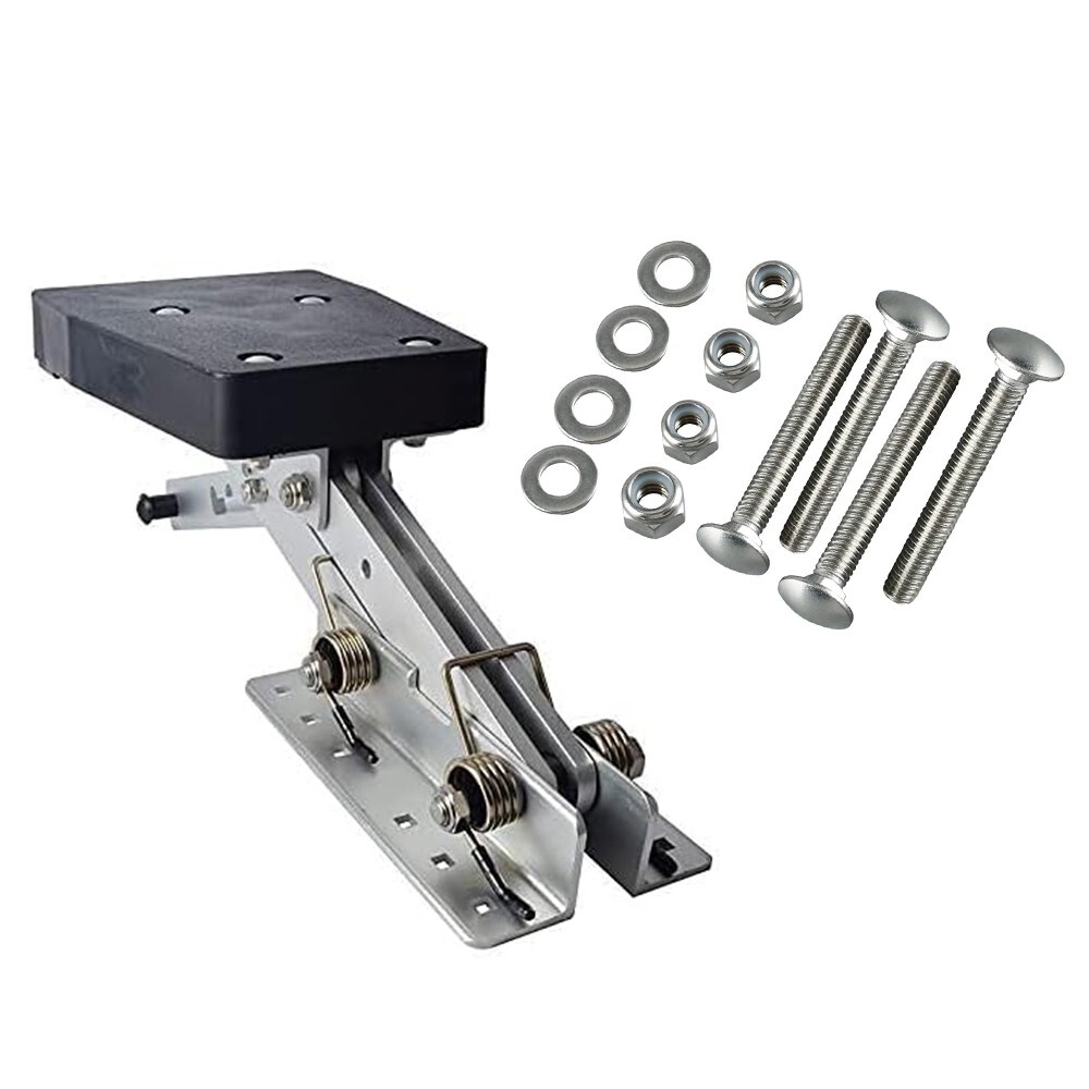 Aluminum Boat Kicker Outboard Motor Bracket Marine Heavy Duty 2-Stroke Yacht