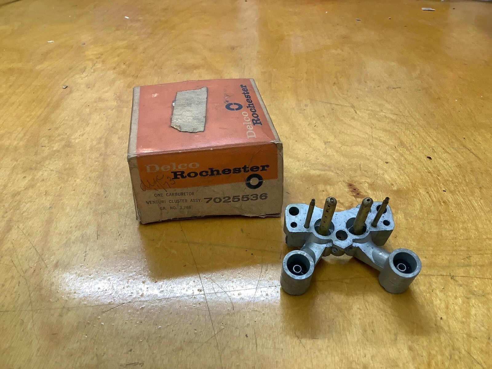 ROCHESTER# 7025536 CARBURETOR VENTURI CLUSTER; NOS OEM PART | eBay
