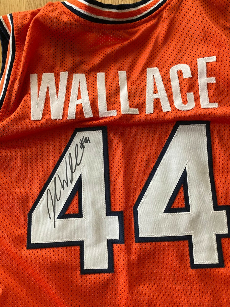 Syracuse Orange John Wallace signed Jersey W/COA | eBay