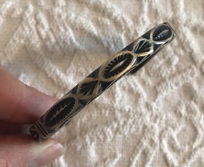 Incredible Vintage Native American Navajo Sterling Silver Bracelet Signed John Begay Incredible Vintage Native American Navajo Sterling Silver Bracelet Signed John Begay