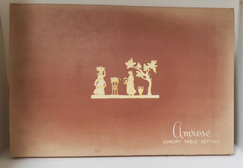 Vintage Amrose Luxury 8 Piece Place Mat Set