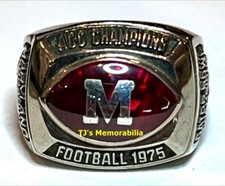 1975 MARYLAND TERPS FOOTBALL ACC & GATOR BOWL CHAMPIONS CHAMPIONSHIP RING COACH