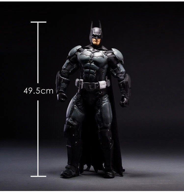 Figura de lujo 18" BATMAN ARKHAM ORIGINS SERIE ESCALA 1/4 caballero oscuro NECA DC NUEVO EN CAJA Foto 2 de 4