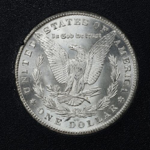 1880-CC $1 GSA Morgan Silver Dollar MS62 NGC 8152563-003 with Box & COA - Picture 4 of 10