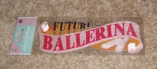 EK Success Jolee's Boutique Dimensional Title Sticker ~ Future Ballerina
