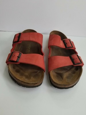 red men's birkenstocks