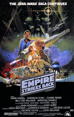 Star Wars The Empire Strikes Back Poster 11x17 Darth Vader Yoda