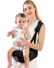 Baby Carrier, Baby Hip Seat Carrier, Ergonomic Waist Stool with Adjustable Strap